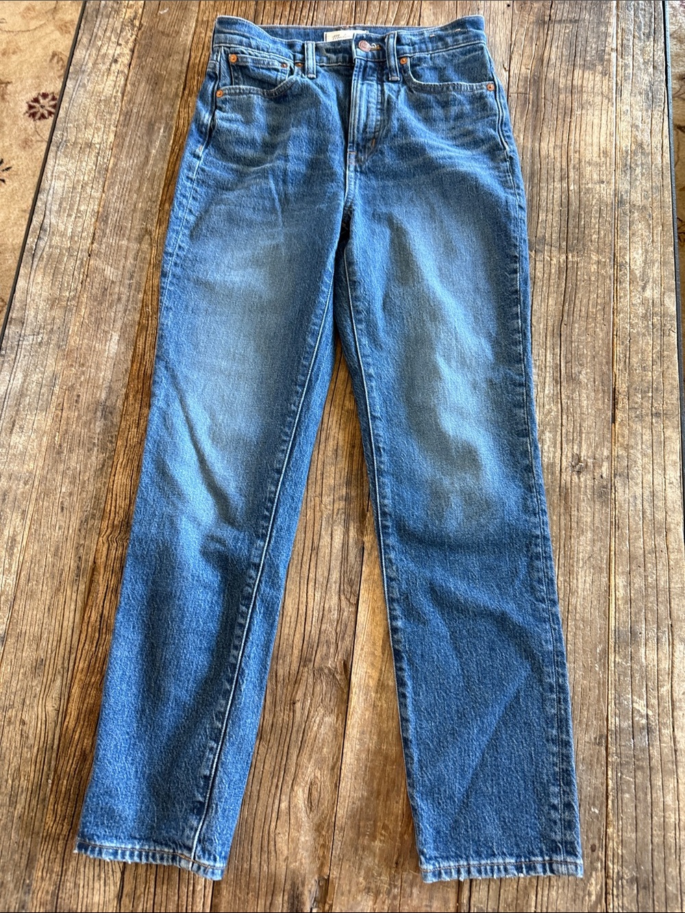 Madewell Indigo Blue Denim Jeans